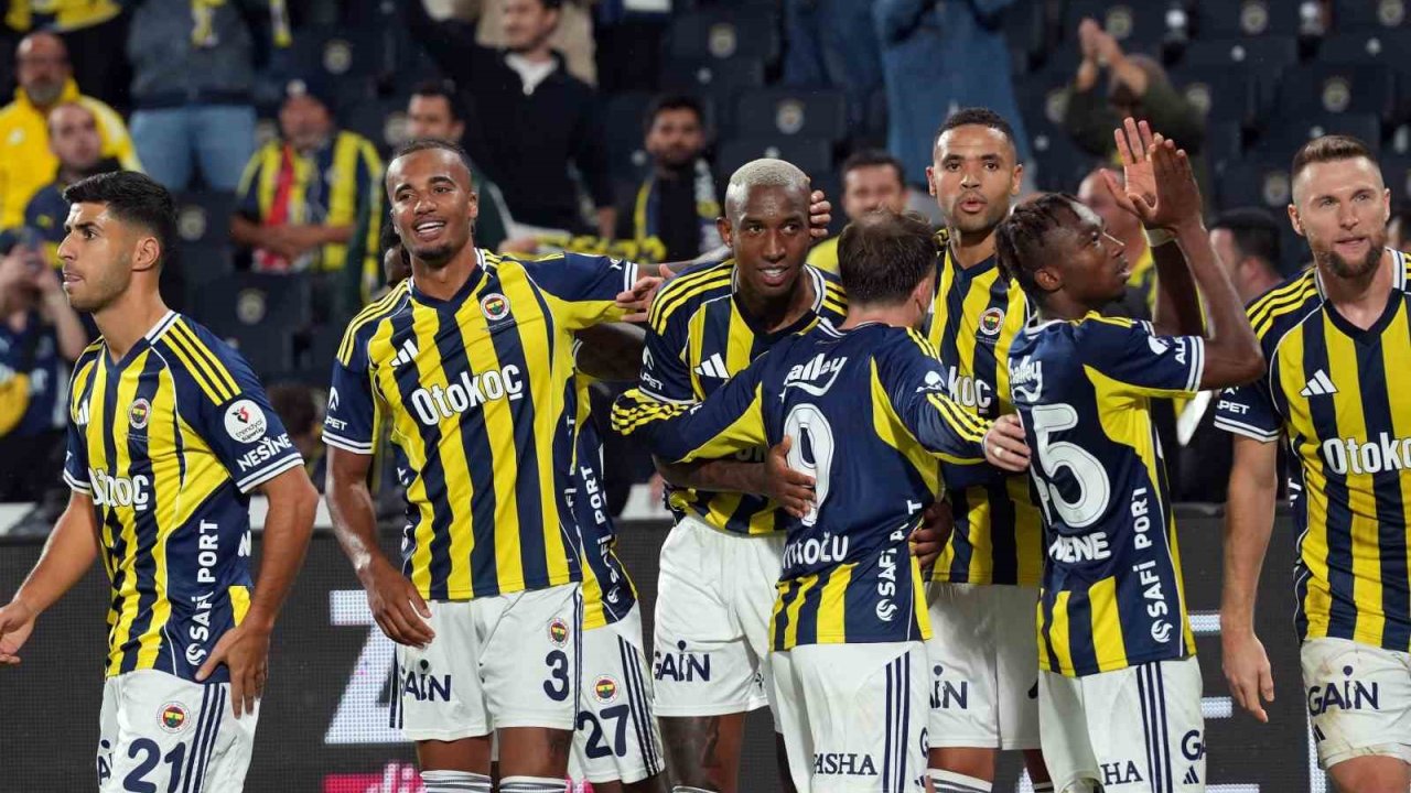Fenerbahçe’de ilk yarı istatistikleri