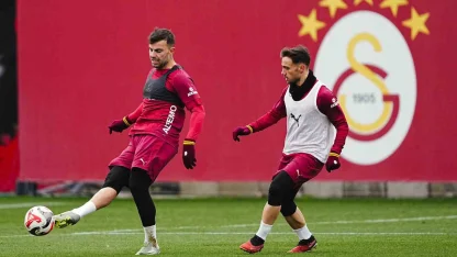 Galatasaray, Trabzonspor maçı hazırlıklarına devam etti