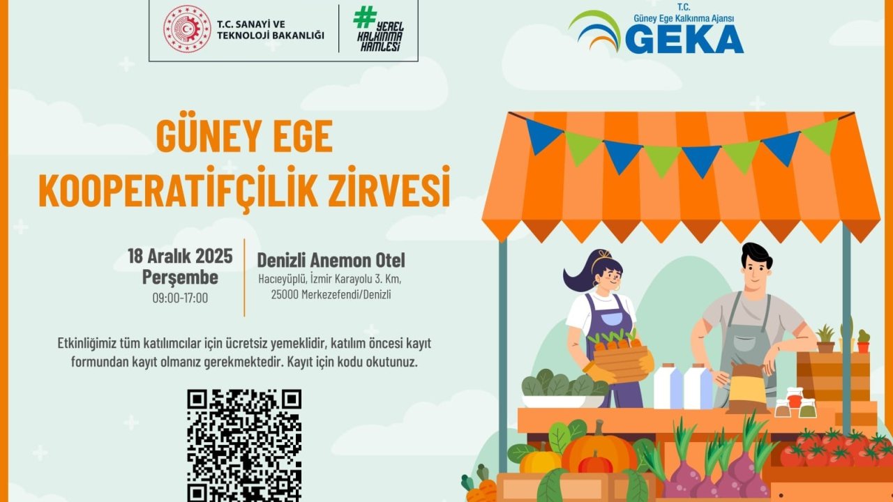 GEKA, Güney Ege Kooperatifçilik Zirvesine ev sahipliği yapacak