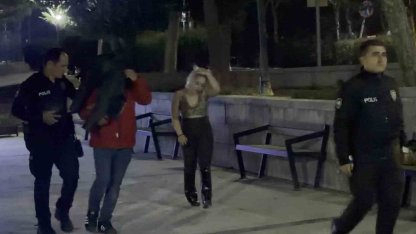 Genç kadına şiddet ihbarı polisi alarma geçirdi