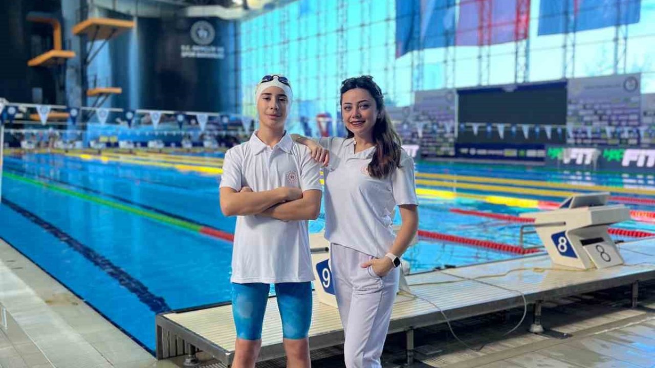 Genç yüzücü Kerem Daran, milli takım seçmelerine katılacak