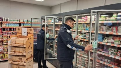 Germencik’te zabıta ekipleri zincir marketlerde denetim gerçekleştirdi