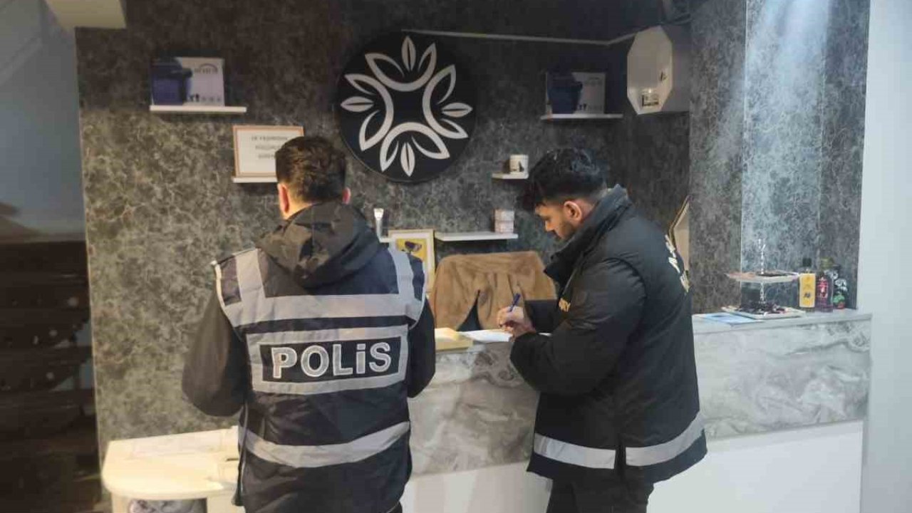 Hatay’da masaj ve spa salonlarına denetim: 4 iş yeri mühürlendi