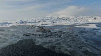 İlçe adeta dondu, termometreler -19.4’ü gösterdi