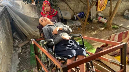 İlkel teleferikle okula gidebilen engelli Tunahan için Türkiye seferber oldu