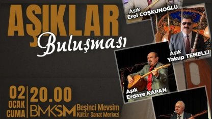 İnegöl’de ‘Aşık Buluşması’ başlıyor
