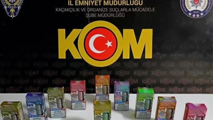 Isparta’da yeni yıl tedbirleri kapsamında kaçak içki ve elektronik sigara ele geçirildi