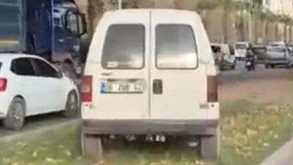 İzmir’de orta refüjü kullanan sürücüye ceza yağdı