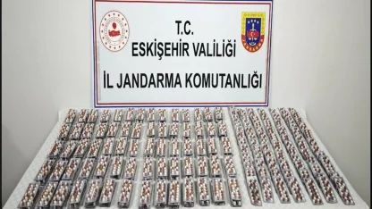 Jandarma tarlada 5 bin 488 adet sentetik hap ele geçirdi