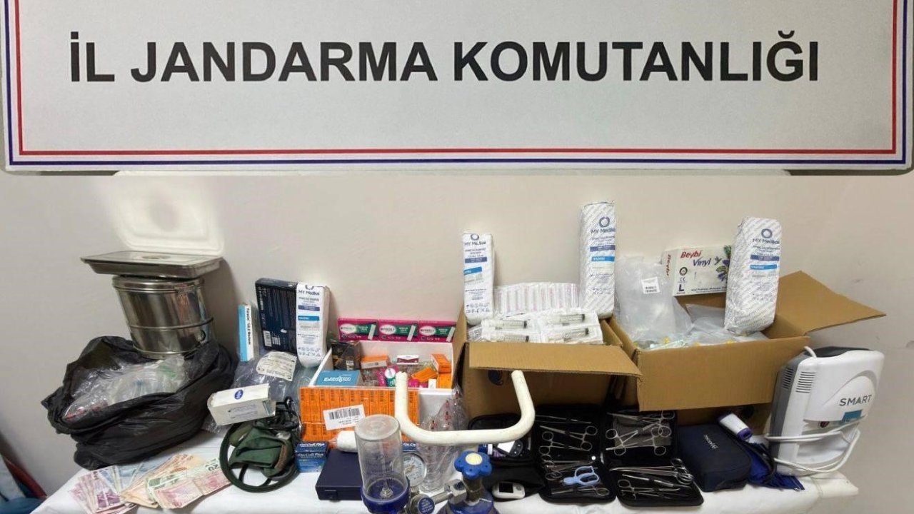 Kaçak sağlık merkezine operasyon: 2 gözaltı