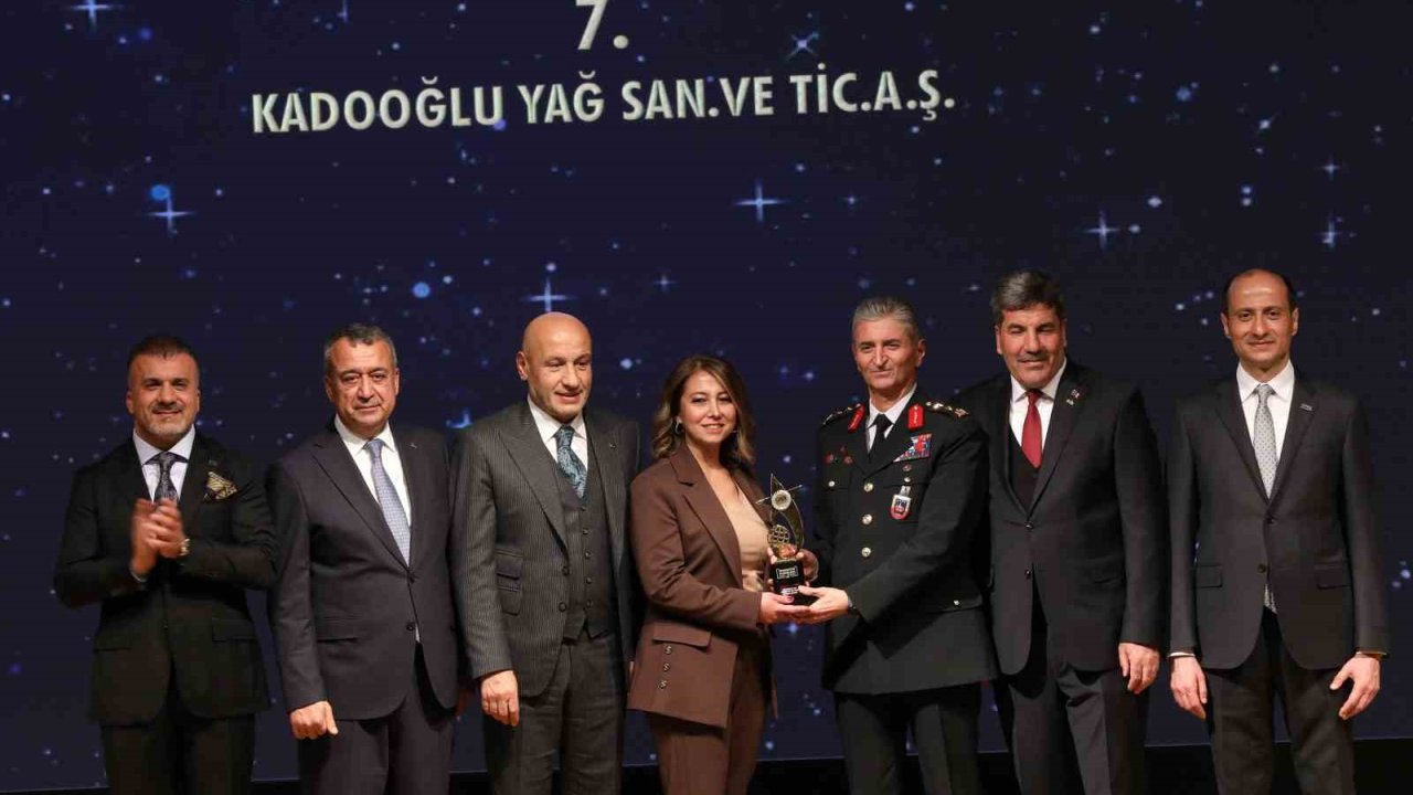 Kadooğlu Yağ, "İhracatın Yıldızları 2025"te 7. sırada