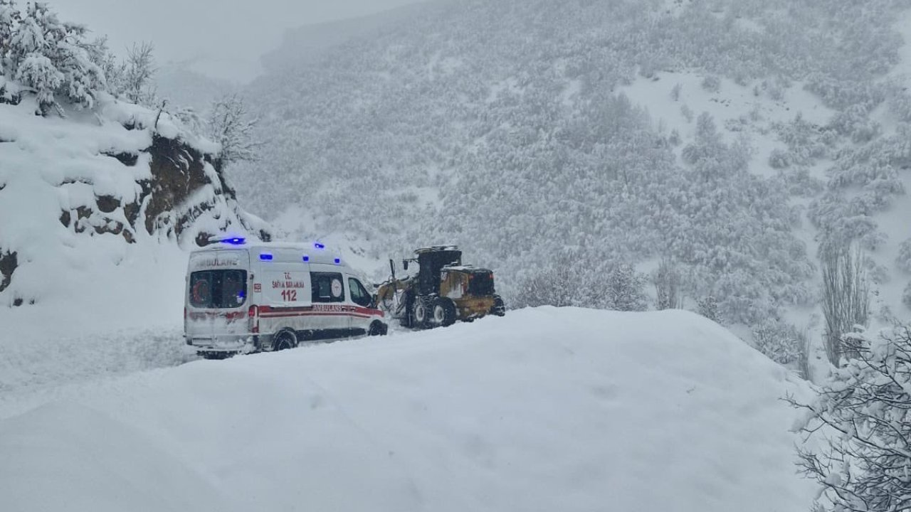Kar esareti özel idare ekiplerinin çalışmasıyla sona erdi