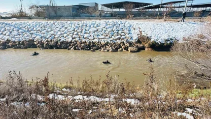 Kayıp sürücüyü arama çalışması devam ediyor