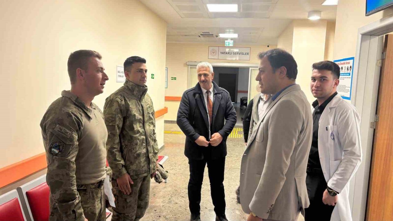 Kaymakam Bayram kurumlarda yürütülen çalışmaları yerinde inceledi