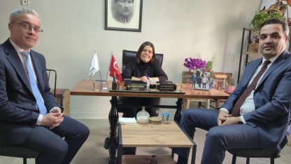 Kaymakam Dalak’tan kadın muhtara teşekkür