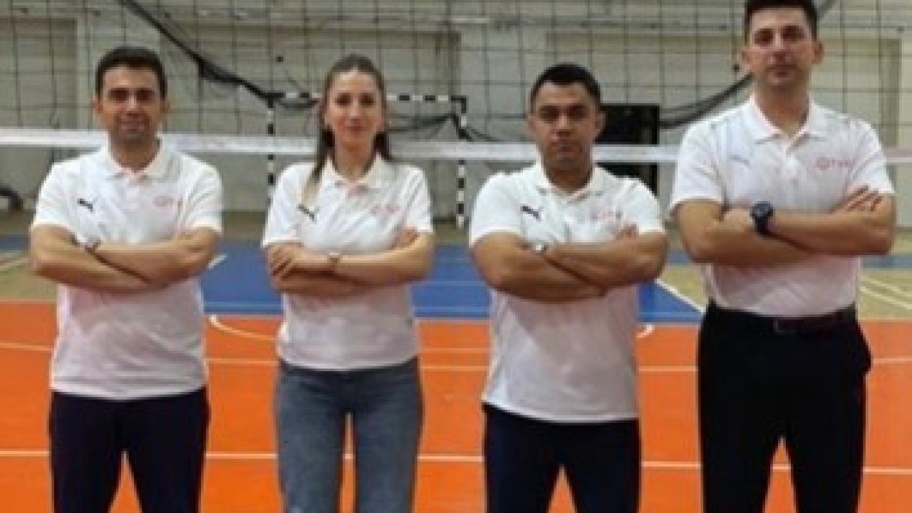 Kayseri Voleybol Ulusal Aday Hakemleri’nden büyük başarı