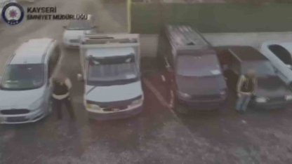 Kayseri’de 21 milyon TL değerinde "change araç" ele geçirildi