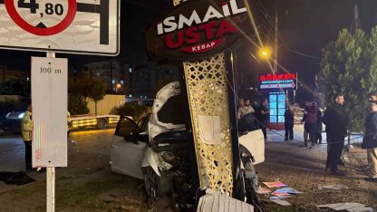 Kaza yapan sürücü aracı bırakıp kayıplara karıştı