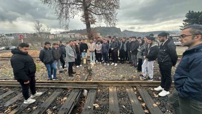 KBÜ’lü Öğrenciler TCDD Karabük’te saha çalışması yaptı