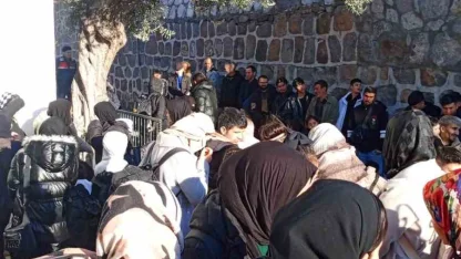 Kiralık evde 82 düzensiz göçmen yakalandı