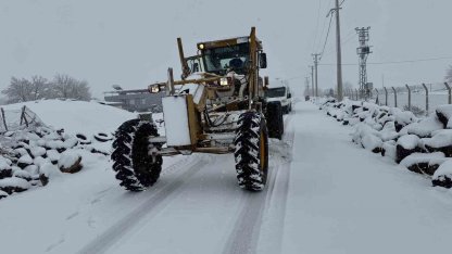Kırsal mahallelerde 572 kilometre yol ulaşıma açıldı