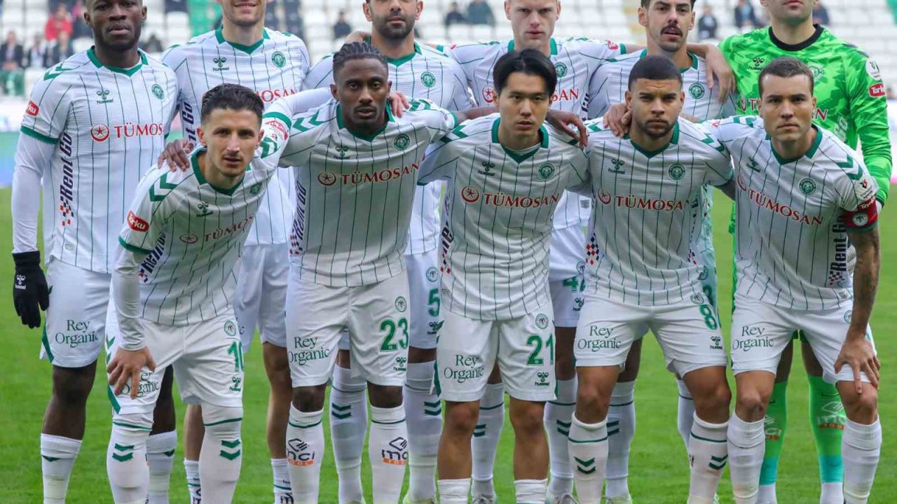 Konyaspor sezonun ilk yarısında istikrarsız