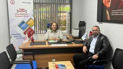 Kuantum Siber Güvenlik CEO’su Karaman’dan, Sınai Mülkiyet Danışmanı Sorumlusu Saraç’a ziyaret