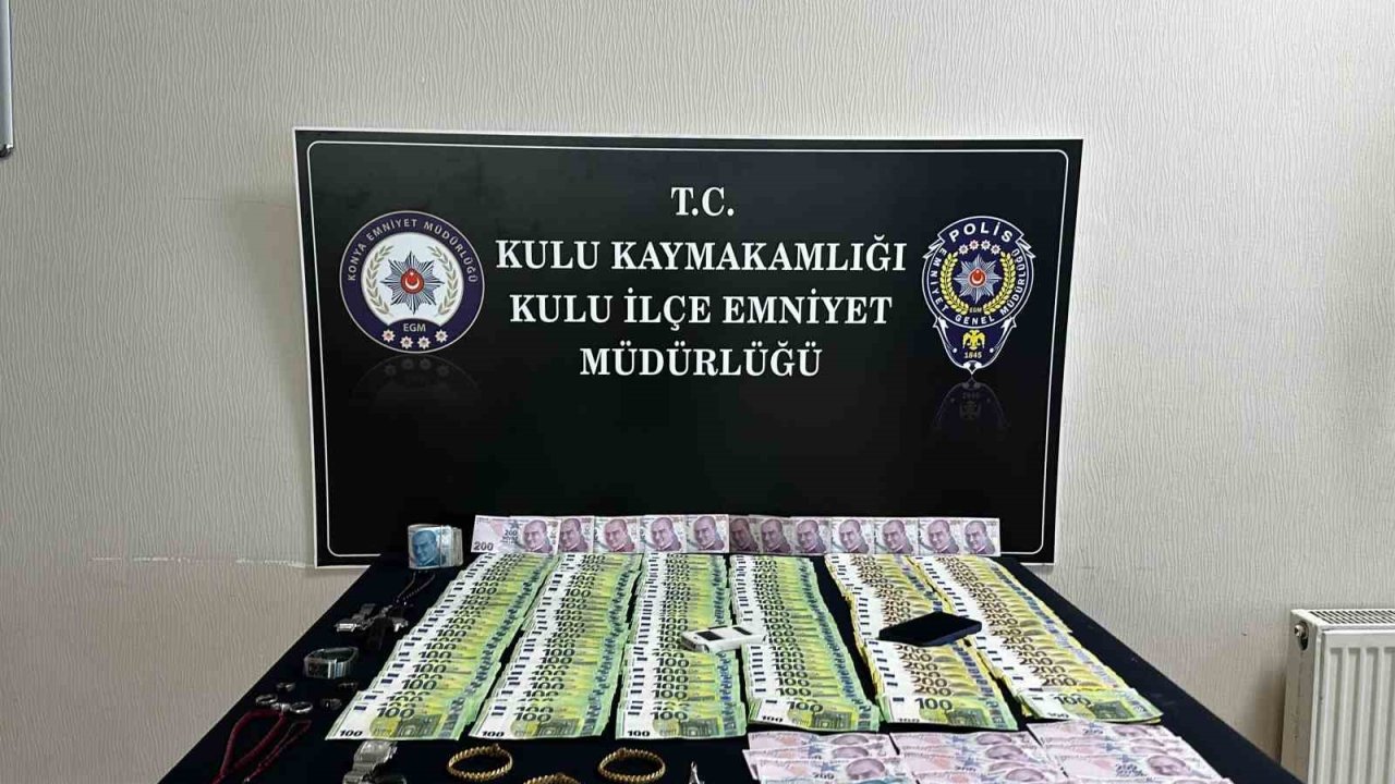 Kulu’da çaldı, Aksaray’da yakalandı