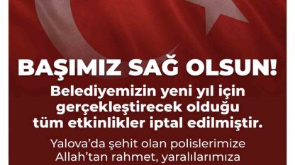 Kuşadası Belediyesi düzenleyeceği tüm yılbaşı etkinliklerini iptal etti