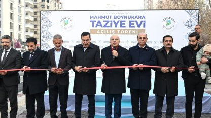"Mahmut Boynukara" taziye evi dualarla açıldı
