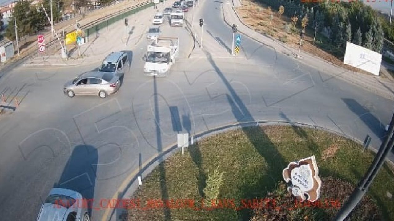 Malatya’da kazalar KGYS kameralarına yansıdı