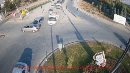 Malatya’da kazalar KGYS kameralarına yansıdı