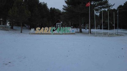 Manisa’da yüksek kesimlerde kar yağışı etkili oldu