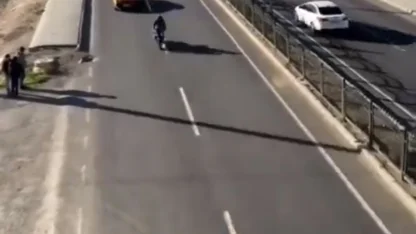 Mardin’de makas atan motosiklet sürücüsü yakalandı