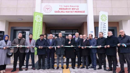 Meram’da Aymanas ASM ve Sağlıklı Hayat Merkezi açıldı