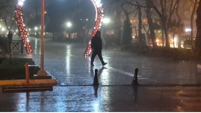 Meteoroloji uyardı, Tekirdağ’da kuvvetli yağış etkili oldu