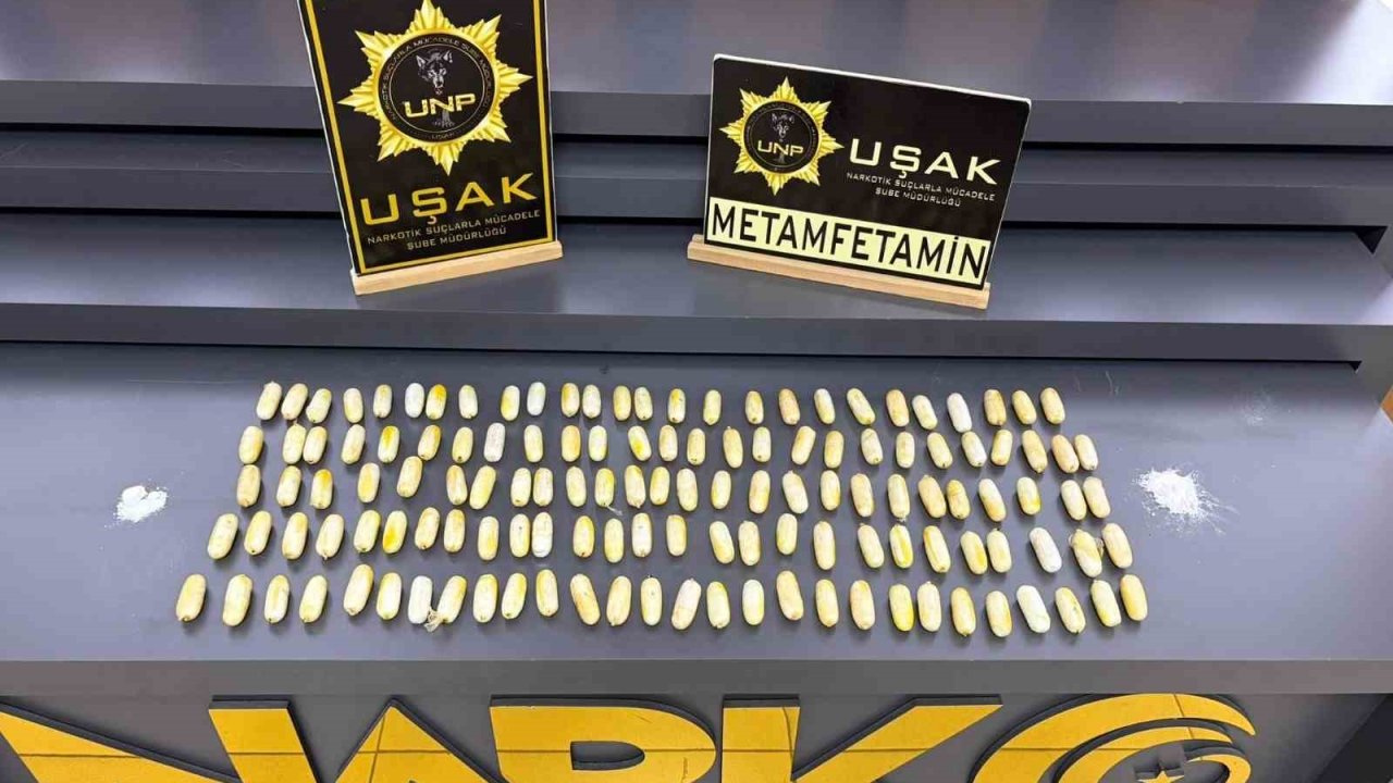 Midesinden 1 kilo 116 gram uyuşturucu çıktı