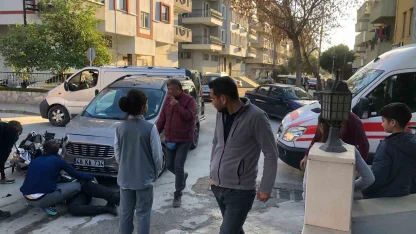 Milas’ta ticari araç ile çarpışan motosiklet sürücüsü yaralandı