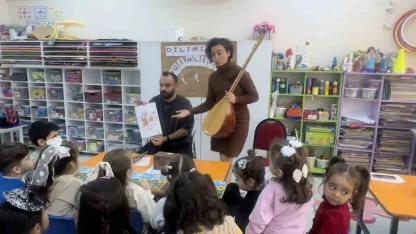 Minik yürekler dilin ve kültürün izinde