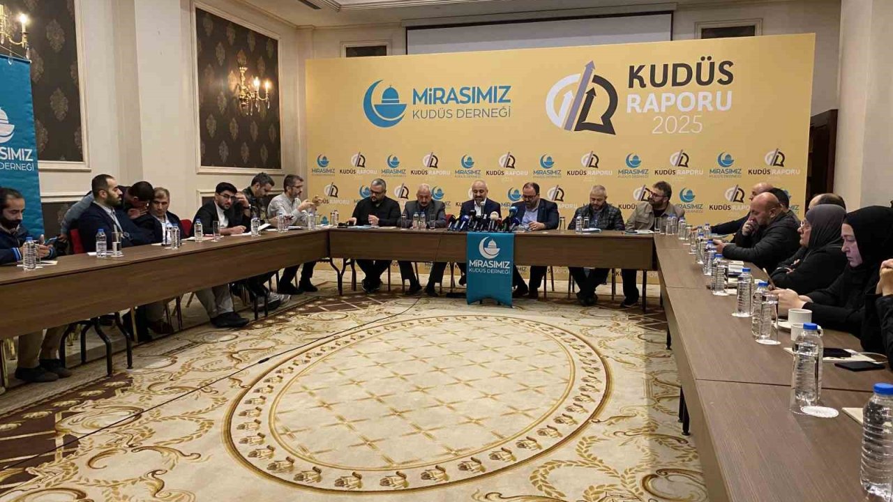 Mirasımız Kudüs Derneğinin "Genişletilmiş 2025 Kudüs raporu" açıklandı