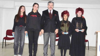 Murat Atılgan Ortaokulu’nda ’Dünya Türk Dili Ailesi Günü’ programı yapıldı
