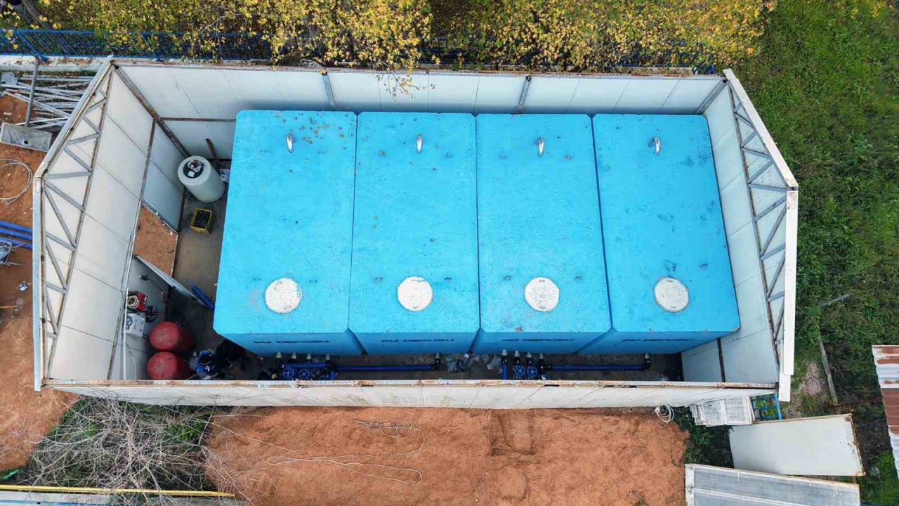 MUSKİ’den Ortaca’ya yeni içme suyu deposu