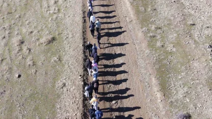 Muş’ta "Adımlarla Keşfet" projesi kapsamında doğa yürüyüşü
