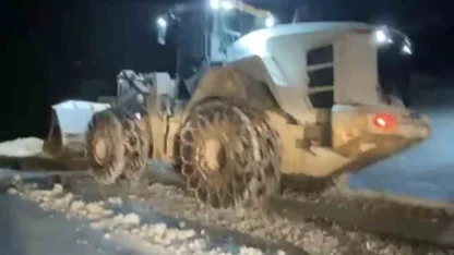 Muş’ta kar yağışı 250 köy yolunu ulaşıma kapattı