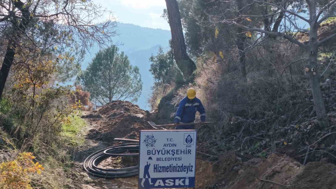 Nazilli ve Bozdoğan’da altyapı çalışmaları sürüyor