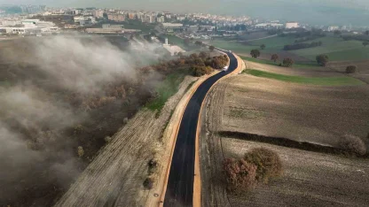 Nilüfer’deki çile sona erdi...Çamlık Bulvarı asfaltlandı