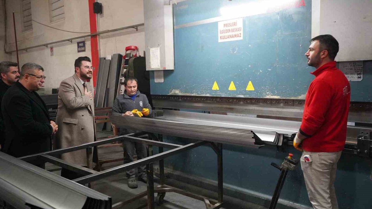 Okandan’dan OSB’de net mesaj: "Üreten Kayseri, güçlü Türkiye"