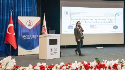 OMÜ’de kuantum bilimi ve teknolojilerinin geleceği konuşuldu