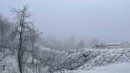 Ordu’nun yüksekleri beyaza büründü