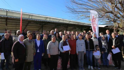 Ortaca’da ‘Süt Sığırcılığı Sağım Hijyeni ve Sanitasyon Sertifikaları’ dağıtıldı